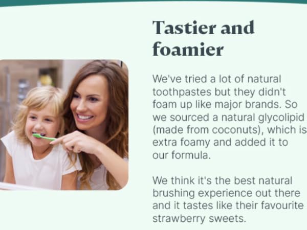Tastier and foamier