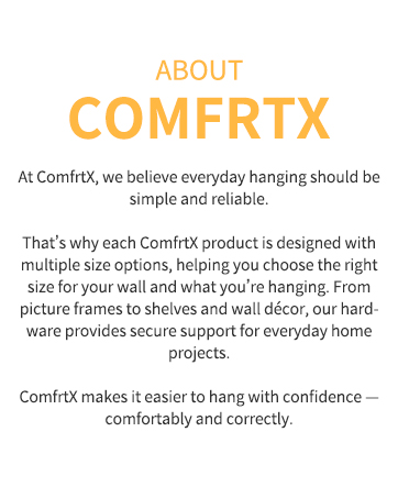 About Comfrtx.ComfrtX makes it easier to hang with confidence — comfortably and correctly.
