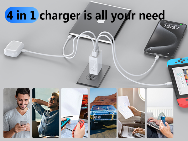 4 in 1 charger is all your need