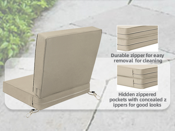 outdoor deep seat cushion
