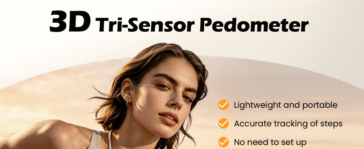 3D Pedometer for Walking