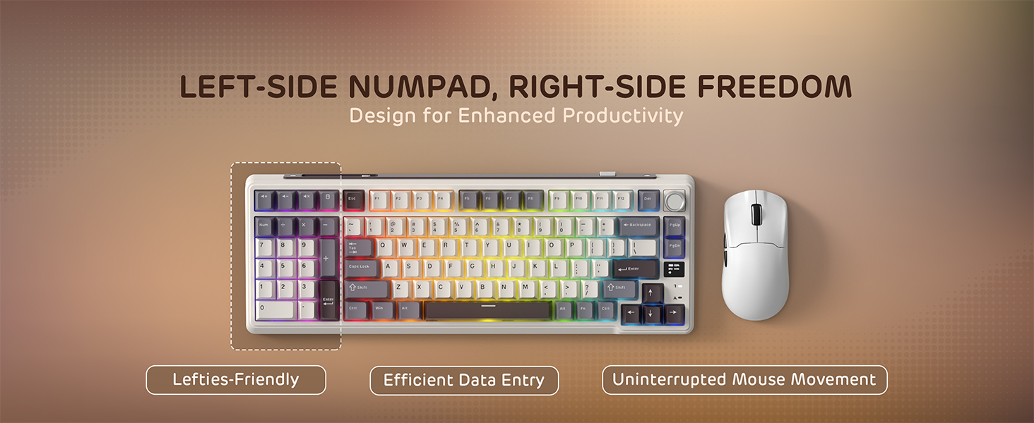 left side numpad