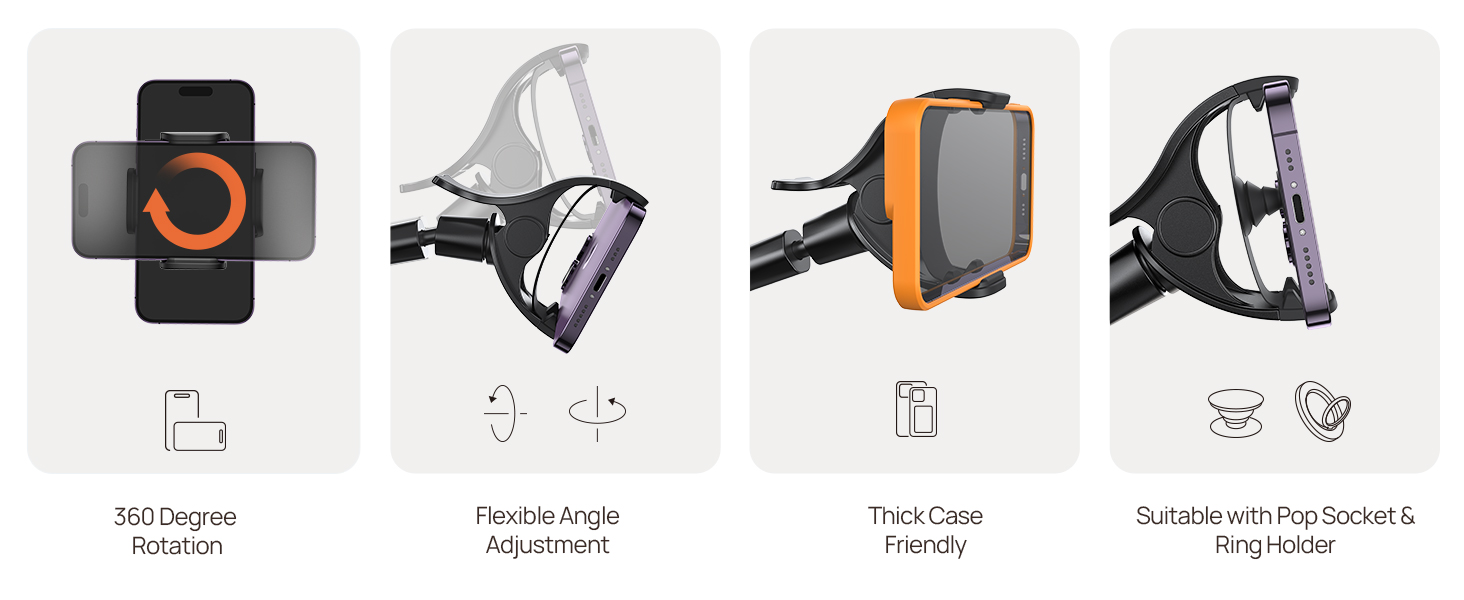 lazy arm holder phone