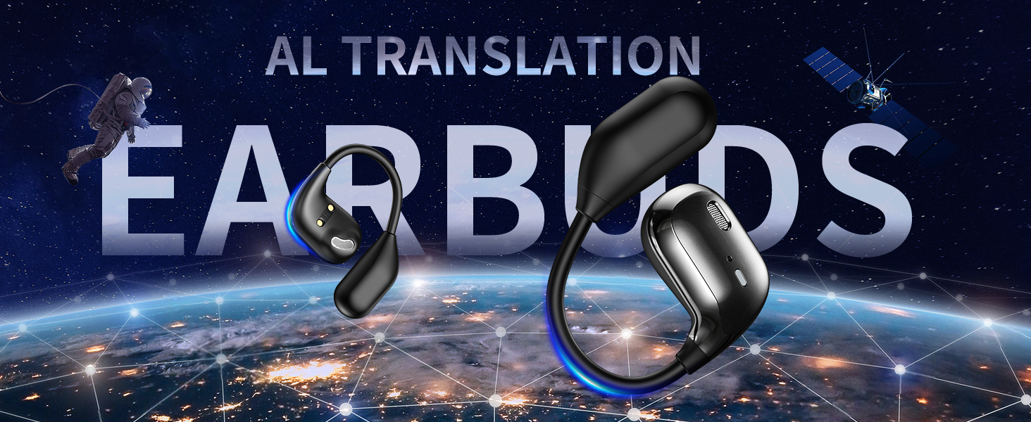 AI Translation Earbuds Real Time