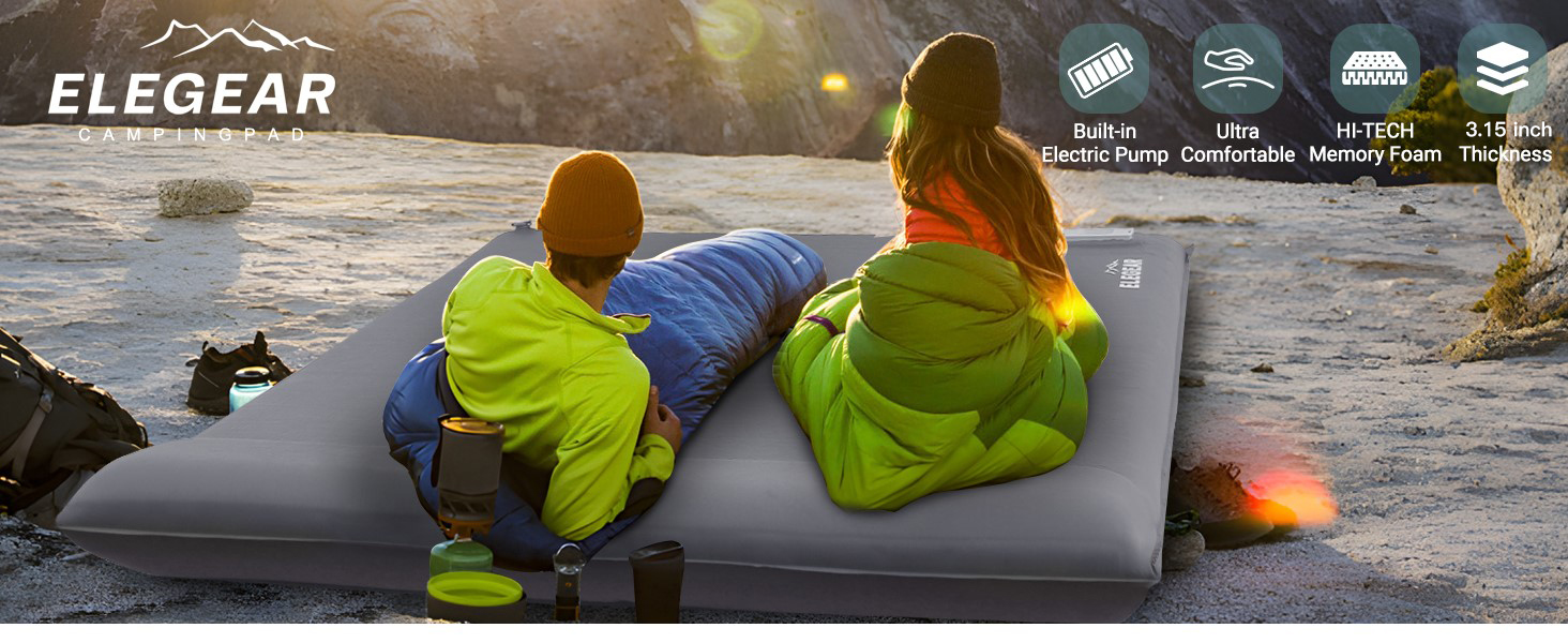 double foam sleeping pad