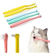 E.M&amp;S.T by Emmeliestella Small Dog &amp; Cat Toothbrush Micro Head, Cat Dental Care, Pets Toothbrush,...