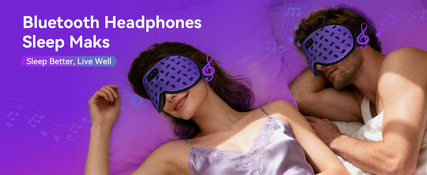 sleep eye mask bluetooth headphones