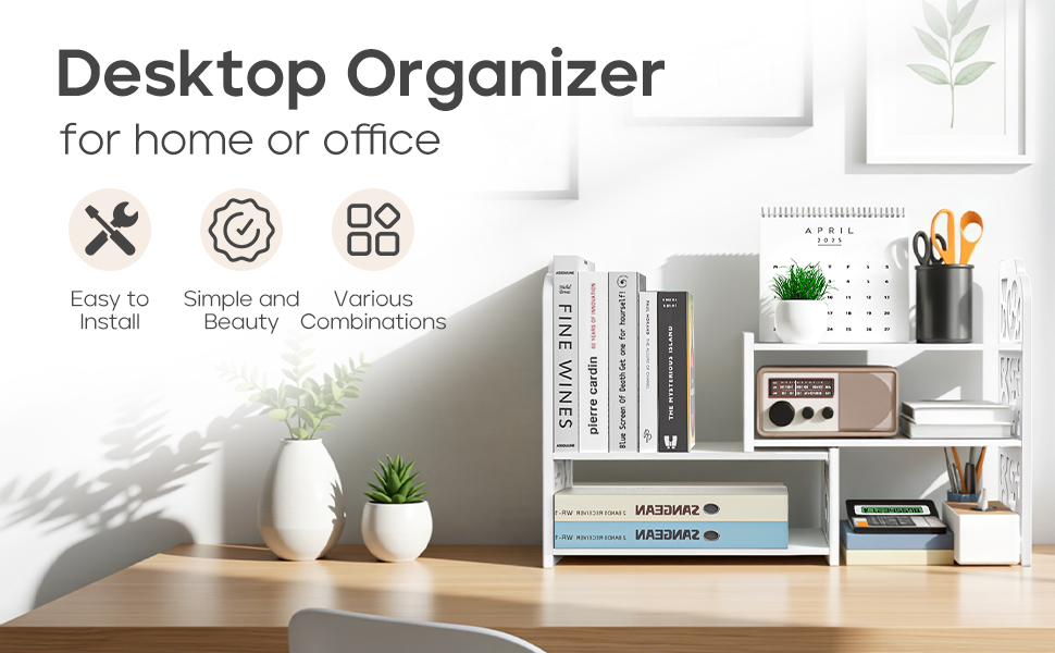 desktop shelves