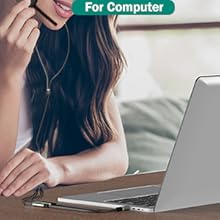 headphone splitter, 3.5mm splitter, headphone mic splitter, headset splitter cable for headset