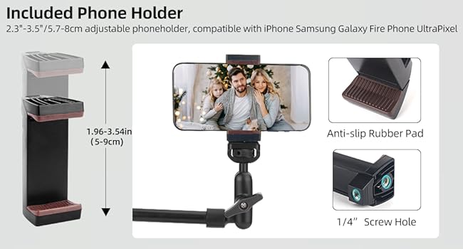 phone desk mount, magic arm phone mount, smallrig phone mount