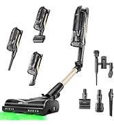 Candy Cordless Stick Vacuum Cleaner, 650W/320AW Powerful Suction, Up to 100min, Flexi-Fold Tube, ...