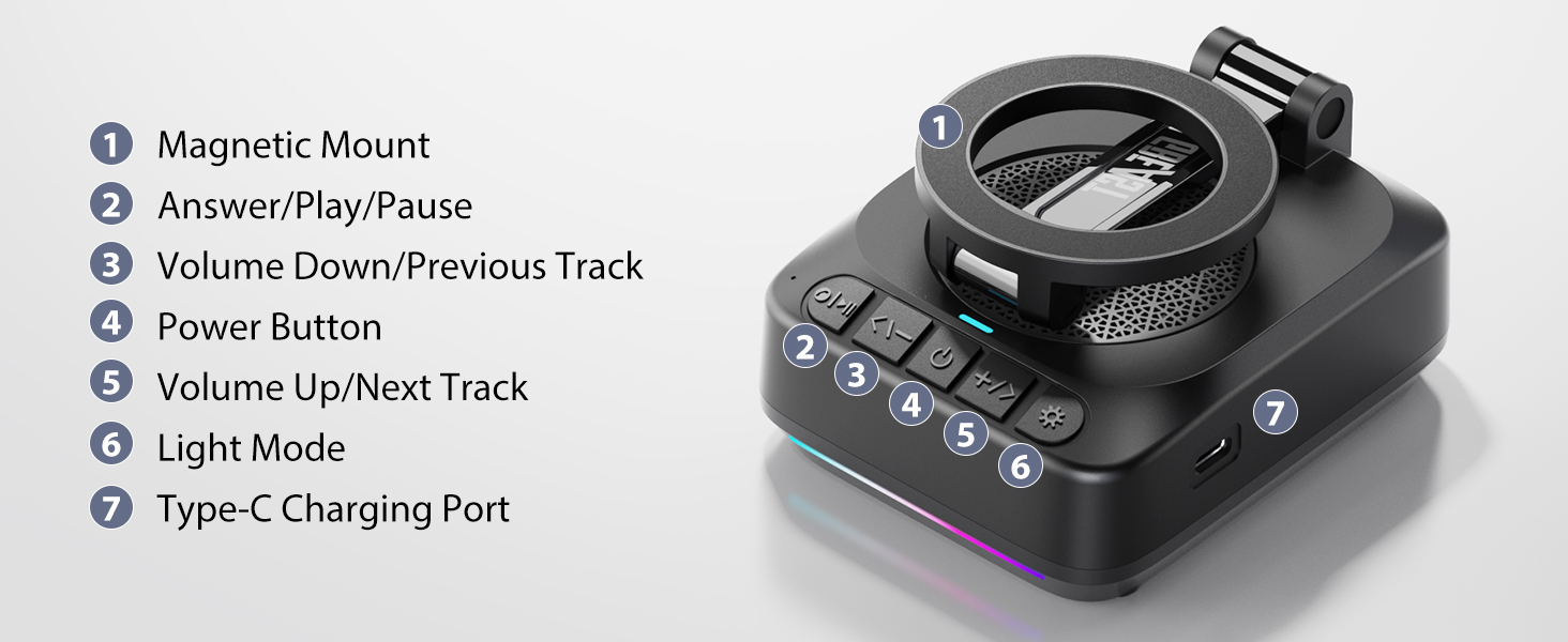 cell phone stand speaker