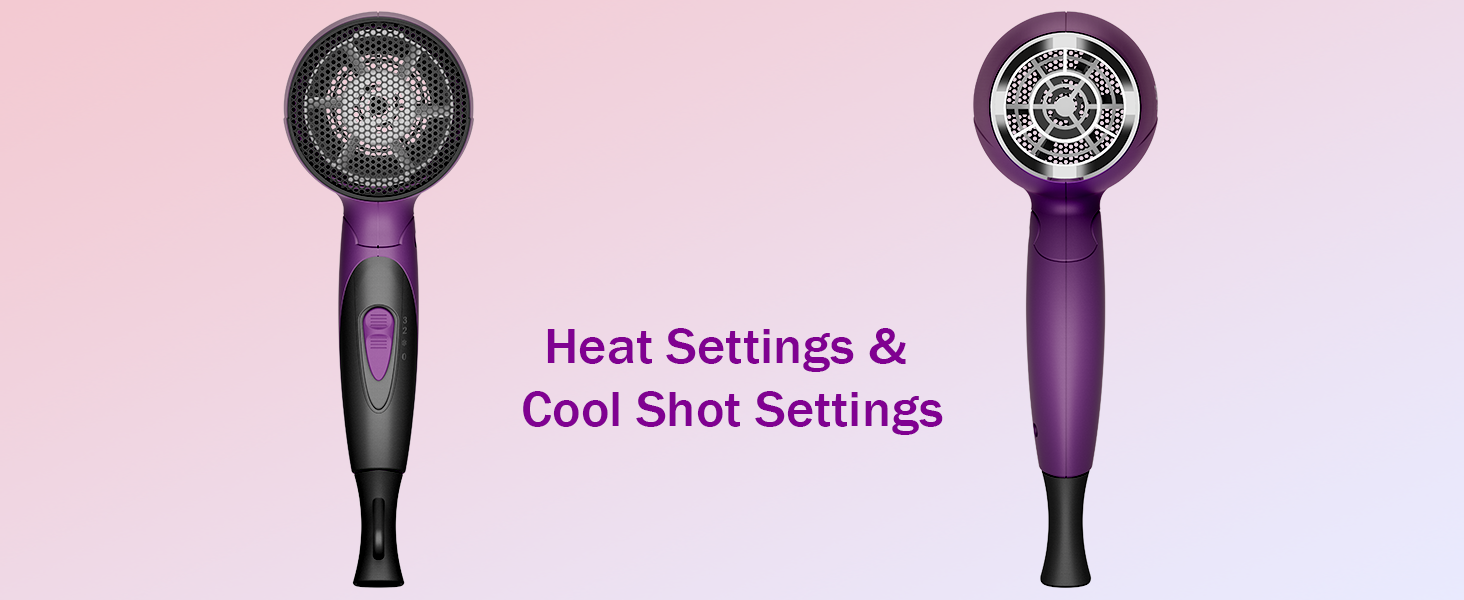 Heat Settings &amp;Cool Shot Settings