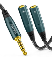 dual mic audio adapter