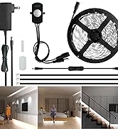 Dimmable PIR Motion Sensor LED Under Cabinet Lighting Kit