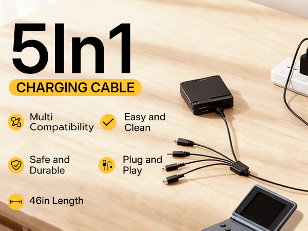 5in1 Charging Cable