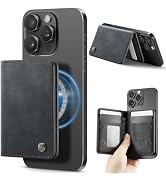 BOXDXB Magnetic Wallet for iPhone 17/16/15/14/13/12 Series, Upgraded Strong Magnetic Card Holder ...