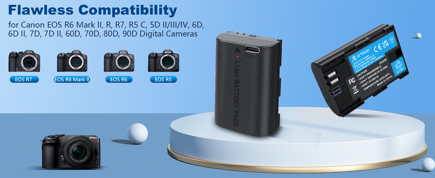 canon r6 mark ii battery