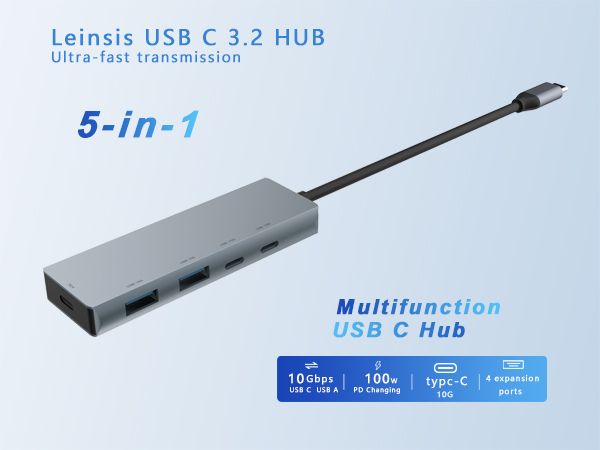 Leinsis Usb c 3.2 HUB