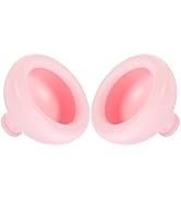 Healifty Palm Chest Percussion Cup Silicone Pressure Drum Massager Sputum Remover Cup for Patient...