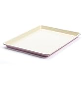 GreenLife Bakeware 18” x 13” Half Cookie Sheet Baking Pan, Non-Toxic PFAS-Free Healthy Ceramic No...