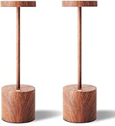 TBBGA LED Cordless Table Lamps Set of 2,Portable Rechargeable 5000mAh Outdoor Table Lamp,3 Color ...