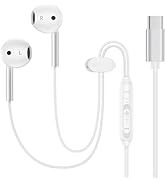 Type C Headphones Wired for iPhone 16e 17/16 Pro Max/16 Pro/16 Plus/16/15, USB C Earphones Noise ...