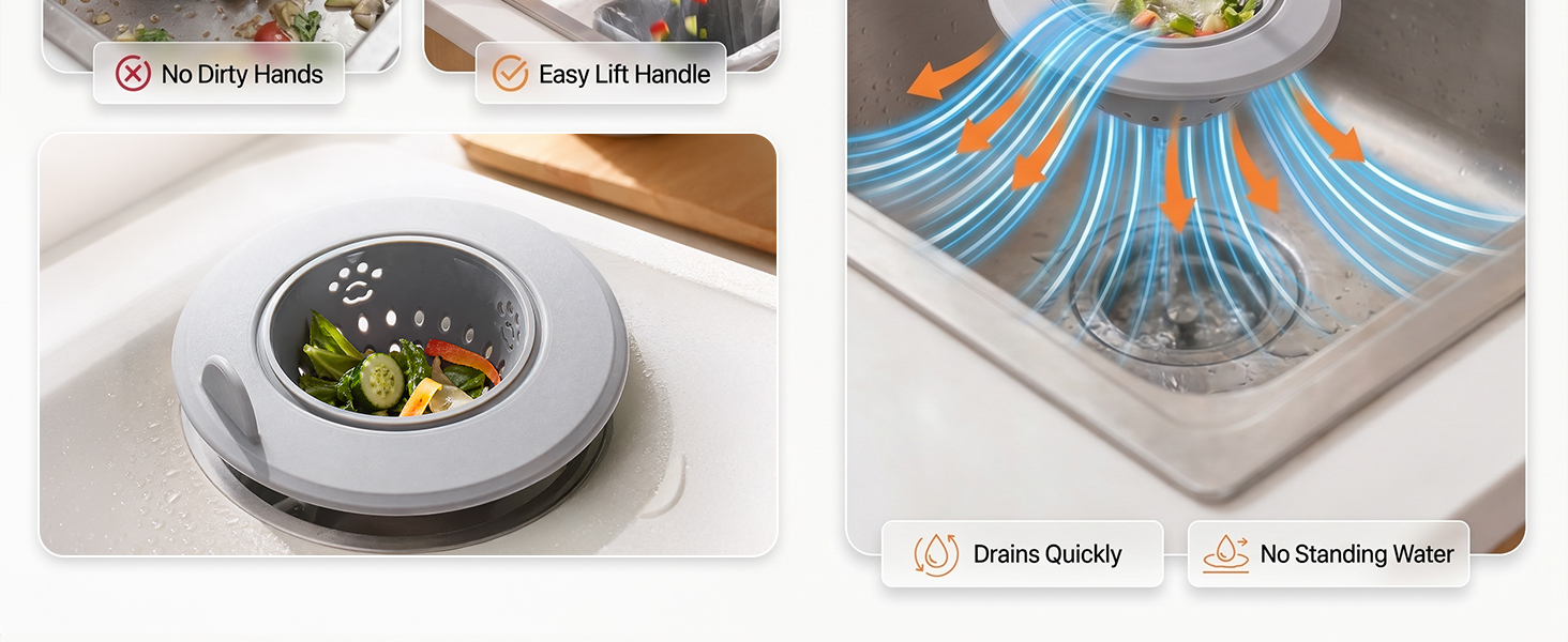 Silicone Sink Strainer