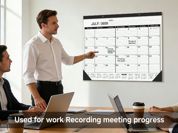 Desk Calendar 2026-2027 