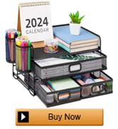 desk organizer with drawer