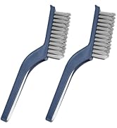 COIYINGJAUNEI Stiff Bristle Brush - Hard Bristle Crevice Cleaning Brush Tools for Household, Kitc...