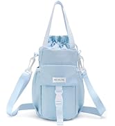 BAVELOE Water Bottle Holder with Strap Phone Pocket 32oz 40oz 64oz Tumbler Water Bottle Carrier S...