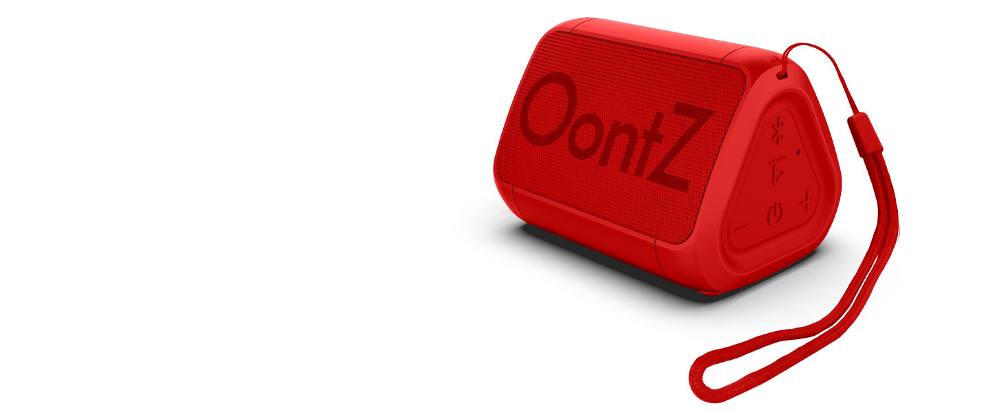 OontZ Solo Bluetooth Speaker, Red