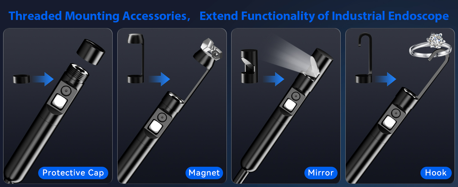 Dual-Lens Borescope