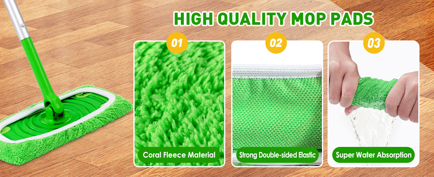 reusable mop pads