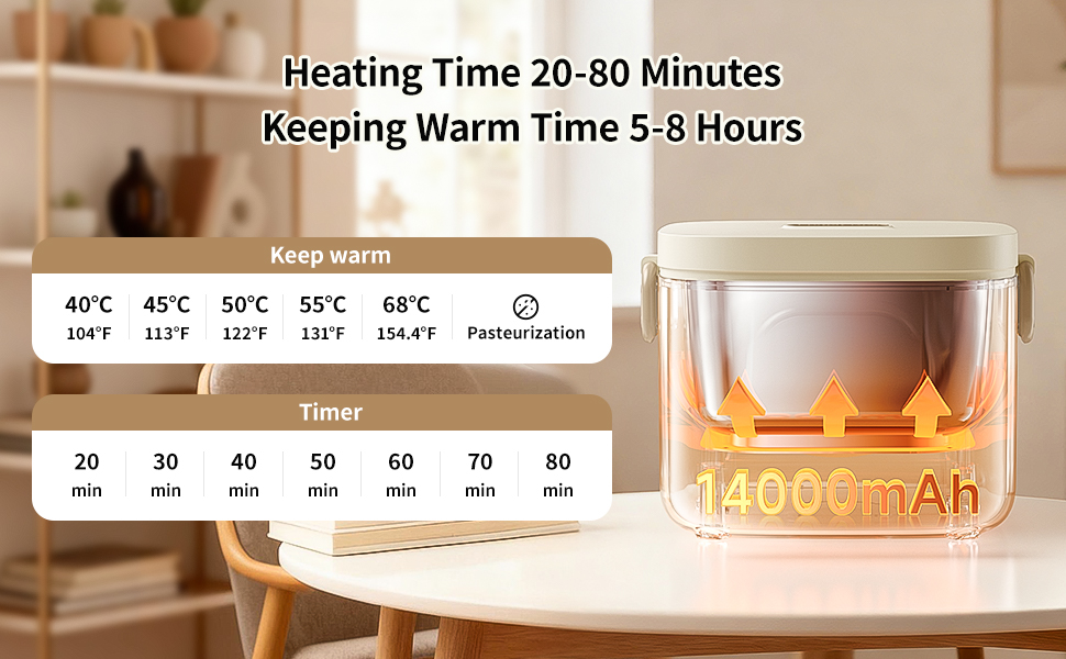 Electric Lunch Box Food Warmer