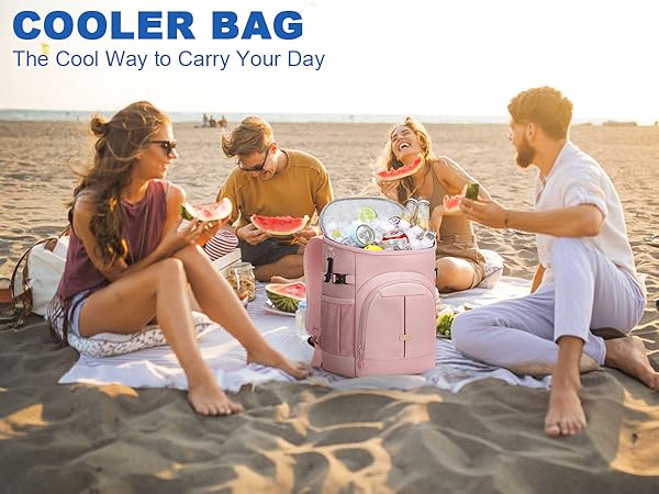 insulated backpack cooler