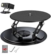 DAWASAPAT Desktop Projector Stand, Table Mount Adjustable Angle with 1/4" Screw, 360° Rotation PJ...
