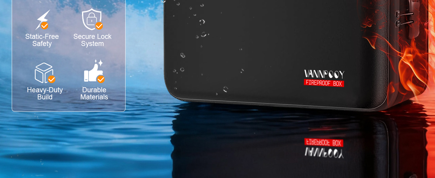 fireproof document box