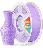 PLA+ Matte Filament 1.75mm, Soft Matte Finish, Reduced Layer Lines, 1KG (2.2lbs) 3D Printer PLA F...