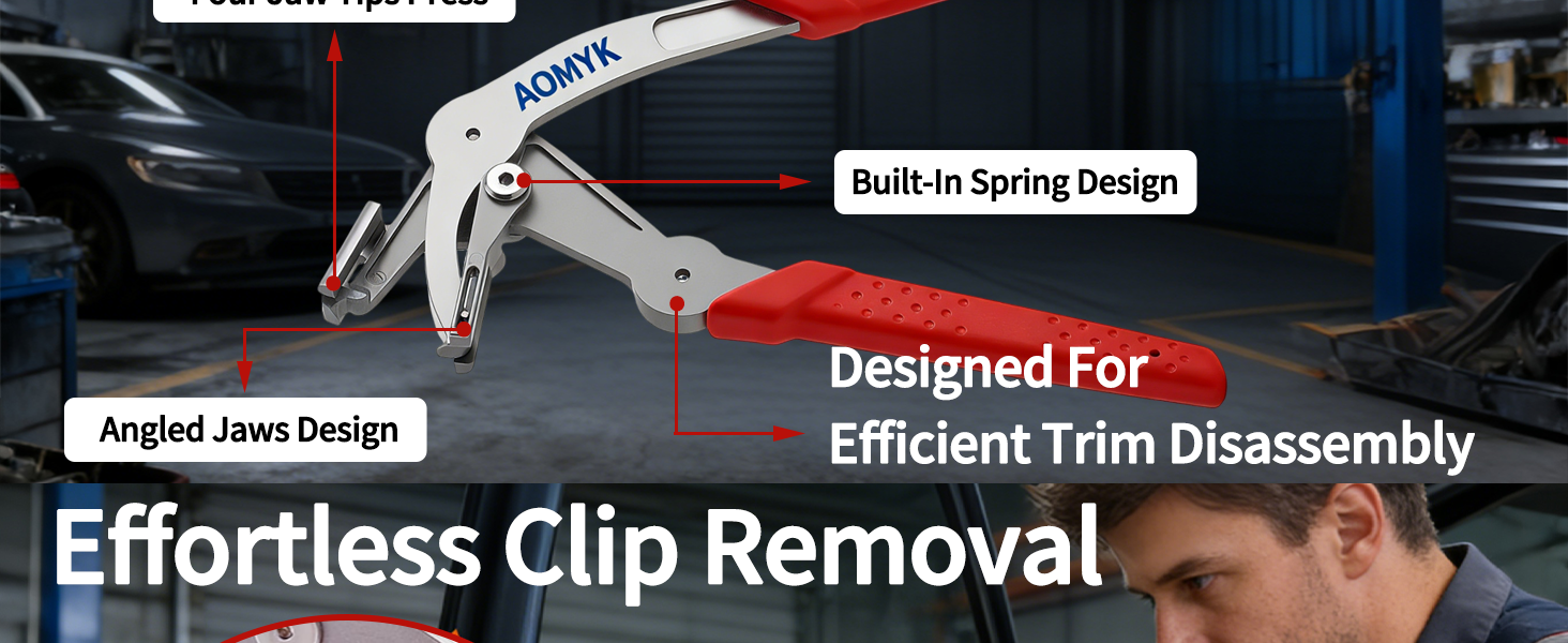 Professional Car Clip Pliers