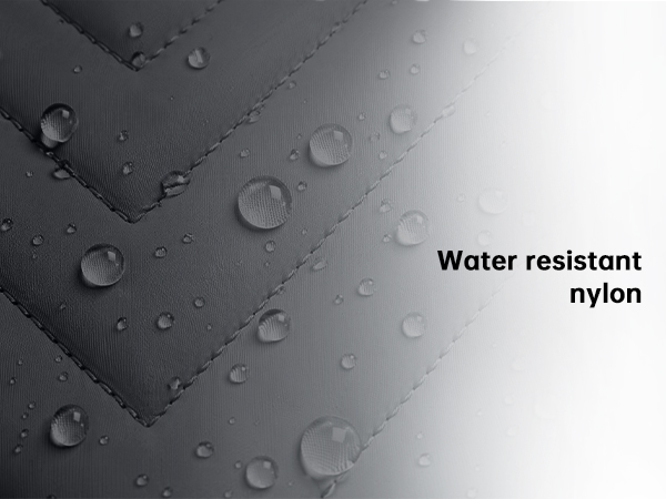 Water resistant backpack