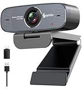 Angetube 1080P Webcam for PC Streaming Camera Autofocus with Computer Camera 1080P 30FPS Web Cam ...