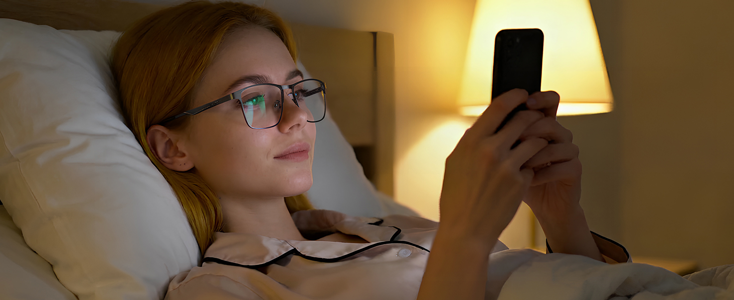 Read before bedtime and protect against blue light
