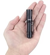 ThruNite Archer Mini Rechargeable EDC Flashlight, 405 Lumens Super Bright Small Tactical Pocket L...