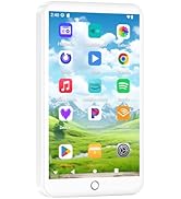 Fanvace 96GB MP3 Player with Bluetooth and WiFi, Android 13 MP3 MP4 Player with 4" Touchscreen an...