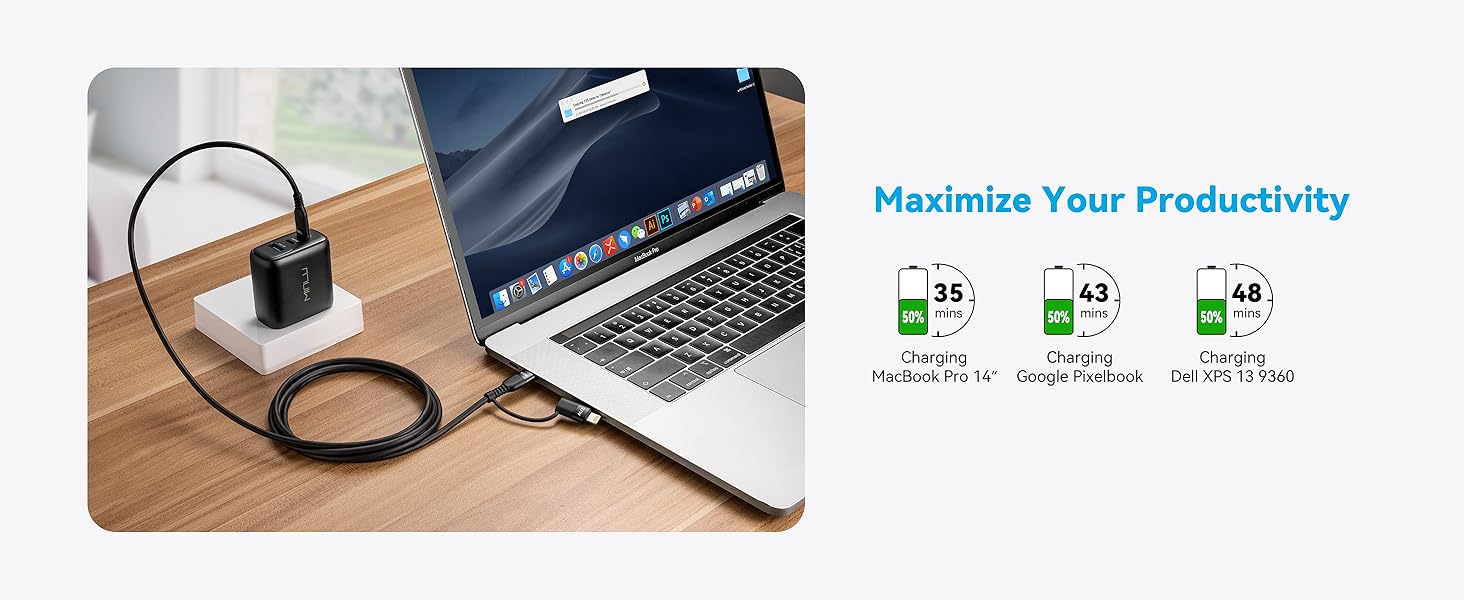 travel charging block charger blocks fast charge usb a and usb c charging block wall fast charger
