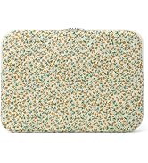 Puffy Laptop Sleeve 13-15.6 Inch Cute Quilted Laptop Protective Case Padded Floral Computer Sleev...