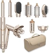 Ukliss 8 in 1 Hair Dryer Brush &amp; Multi Hot Air Styler–Foldable 110,000 RPM Blow Dryer Brush Tool ...