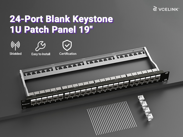 Cat6A Patch Panel